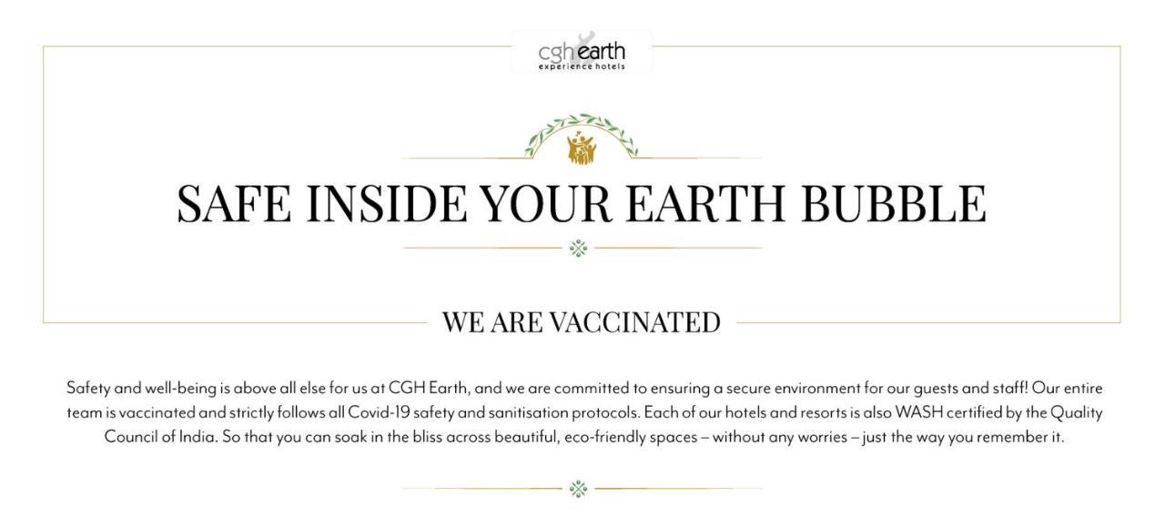 Отель Swaswara Gokarna - A Cgh Earth Experience Экстерьер фото